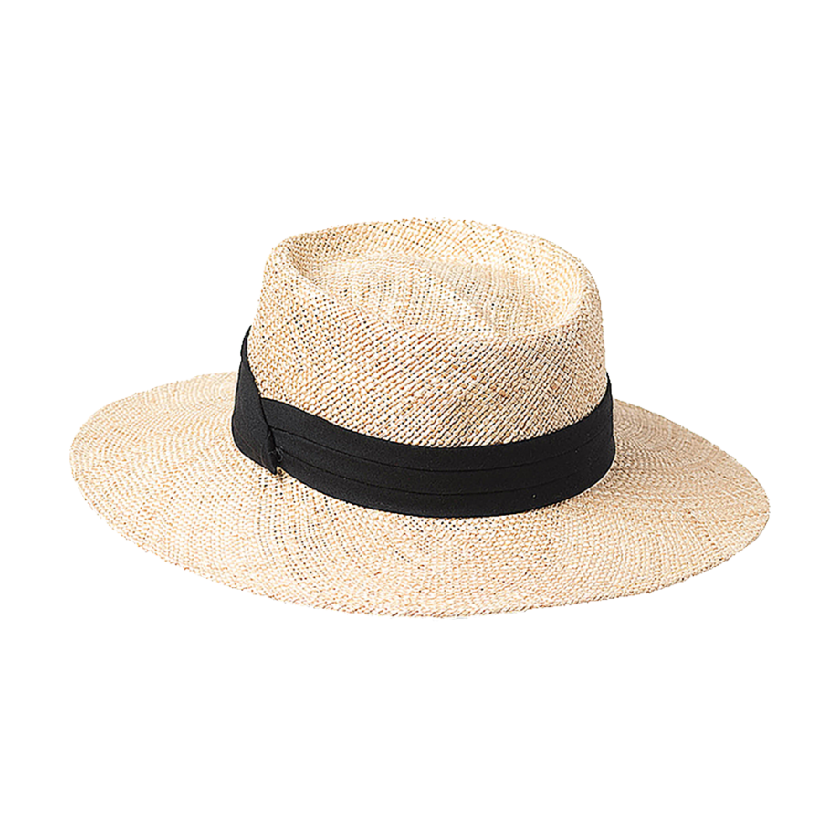 Yacht Hopper Straw Boater Hat